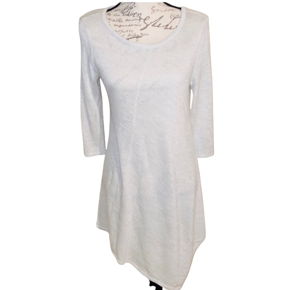 White House Black Market Shimmer Sweater Dress